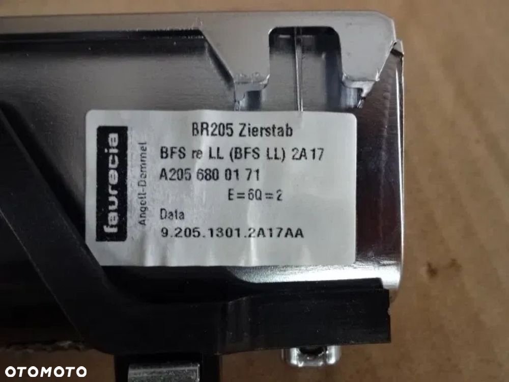 MERCEDES W205 AMG DEKOR LISTWA OZDOBNA KONSOLI - 3