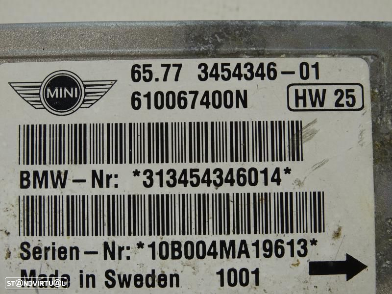 Centralina De Airbags Mini Mini (R56)  3454346 01 / 345434601 / 610067 - 3