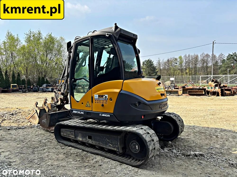 Mecalac 8 MCR MINI-KOPARKA 2017R. | MECALAC 6 MCR, JCB 8065 8080 8085 85 Z  VOLVO ECR 88, CAT 308, 307 , BOBCAT 80 KOMATSU PC 88 - 16