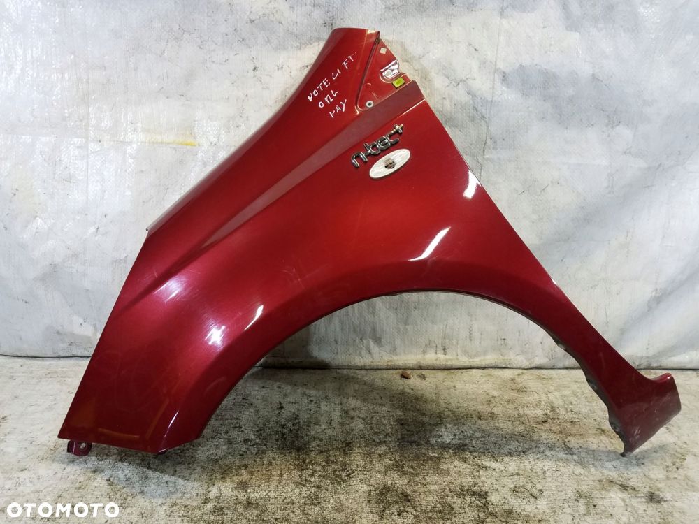 błotnik przód prawy nissan note i e11 lift kod naj - 10
