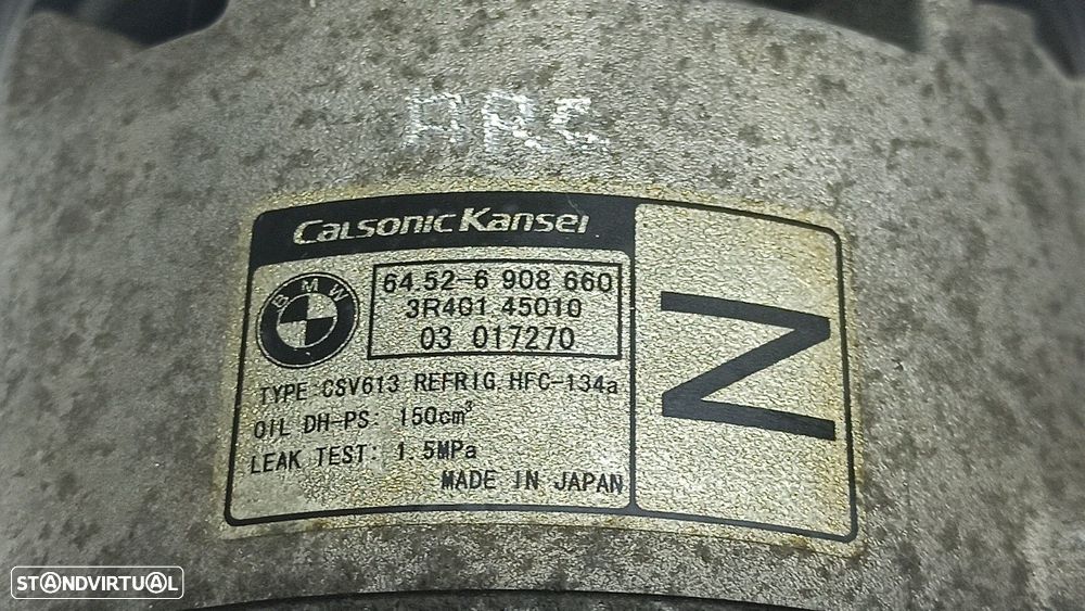 COMPRESSOR DE AR CONDICIONADO BMW SERIE 3 TOURING (E46) 318I - 5