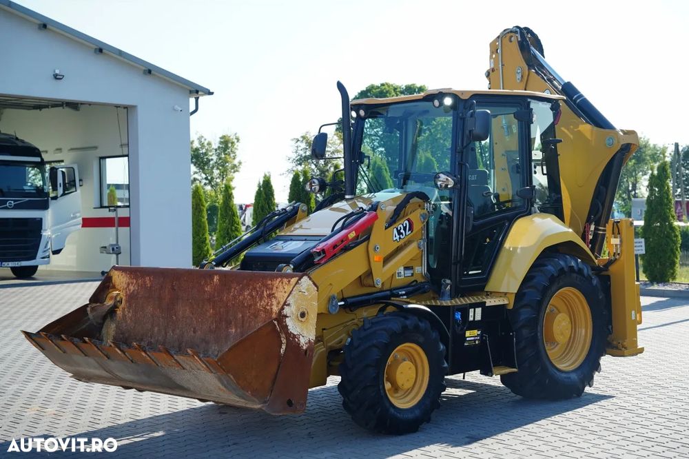Cat 432 F / BULDOEXCAVATOR / 1.800 ORE / AER CONDIȚIONAT / - 8