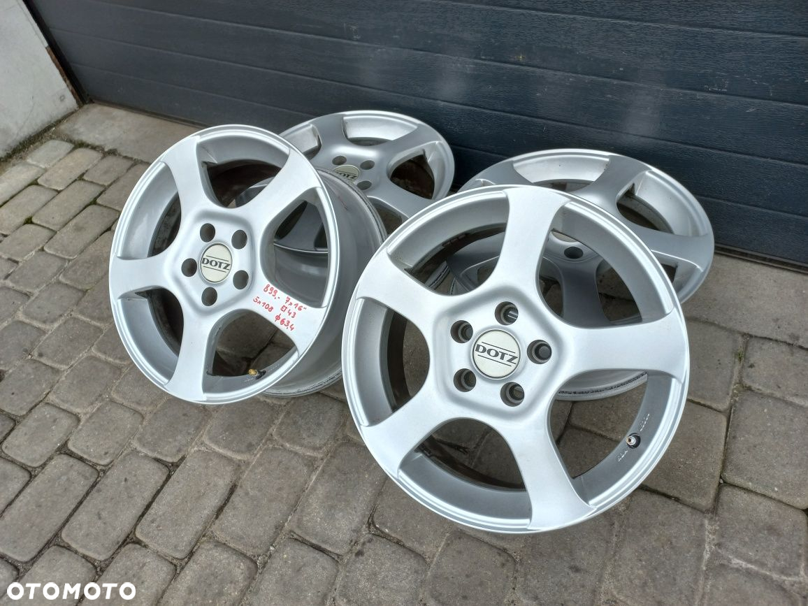 Felgi aluminiowe 16" 5x108 do Ford, Volvo - 3