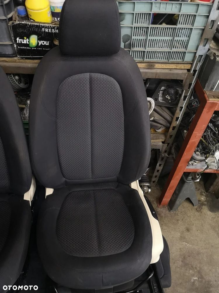 FOTEL KIEROWCY CZARNY MATERIAŁ KANAPA TYLNA BMW 2 F45 ACTIVE TOURER 2017R - 11