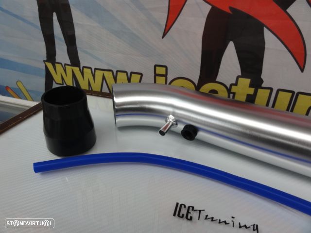 Kit universal admissão direta para filtro de ar com tubo em alumínio para Honda civic 92-00 (EG, EH, EJ, EK) - 7