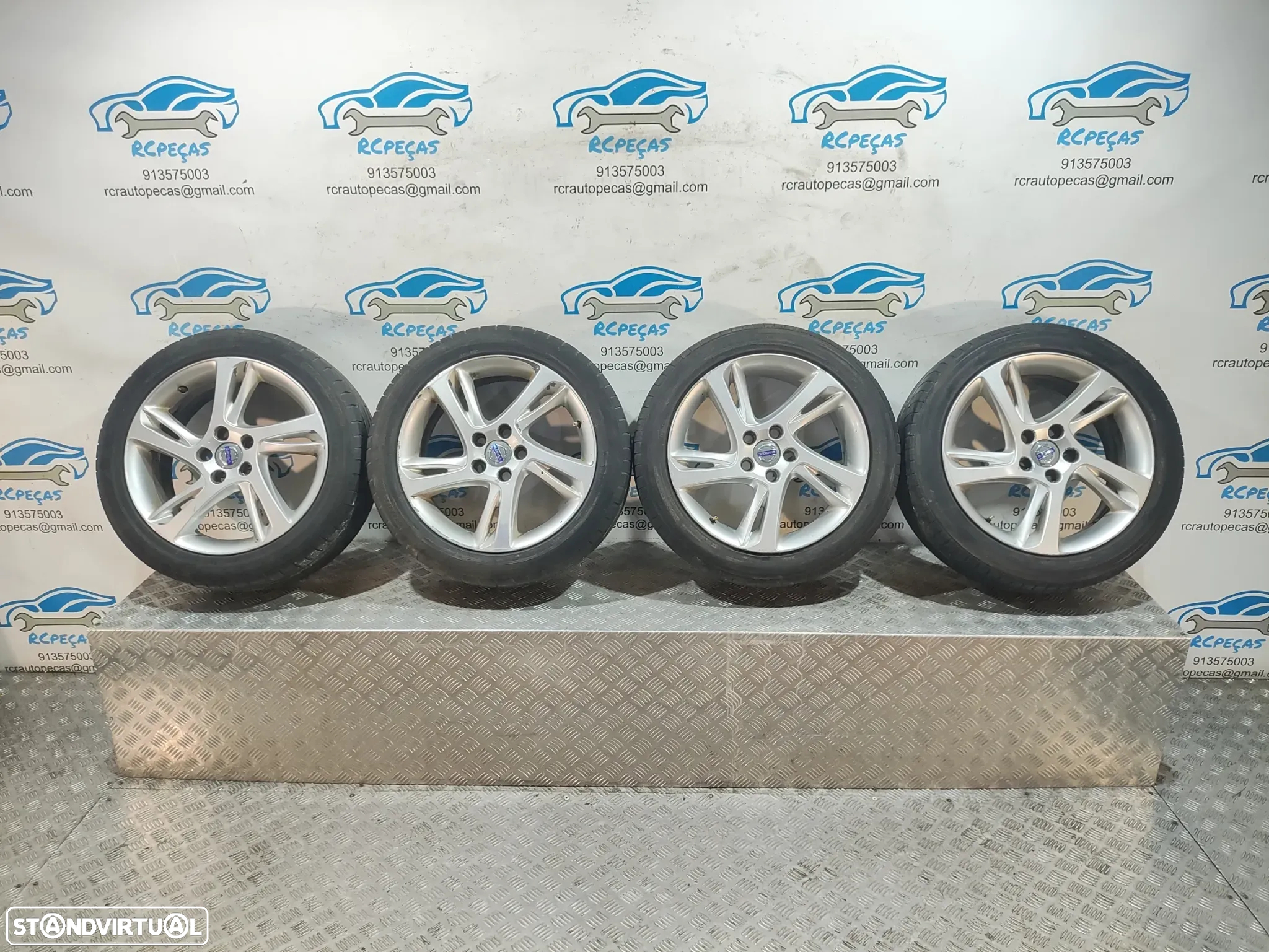 Jantes 17" Volvo - V50 - ORIGINAIS - 7J | ET52 | 5x108 - 17 Polegadas | 31302877 | Jante | 5 x 108 | 205 50 17 | Pneus - 11