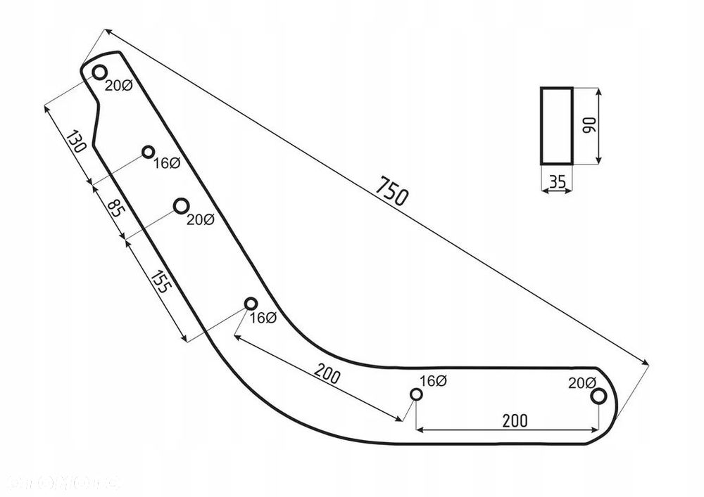 VOGELNOOT GRZĄDZIEL SŁUPICA RH76 C2400022 iQ PARTS - 2