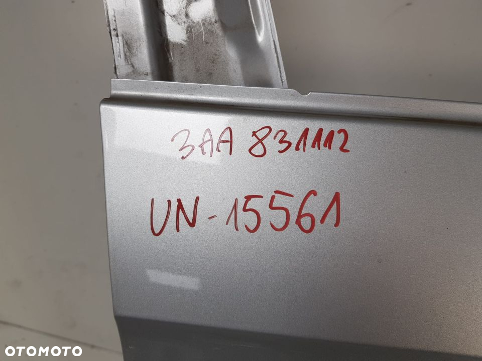 VW PASSAT B7 10-14 DRZWI PRAWE PRZEDNIE PRZÓD 3AA831312  SREBRNE - 5