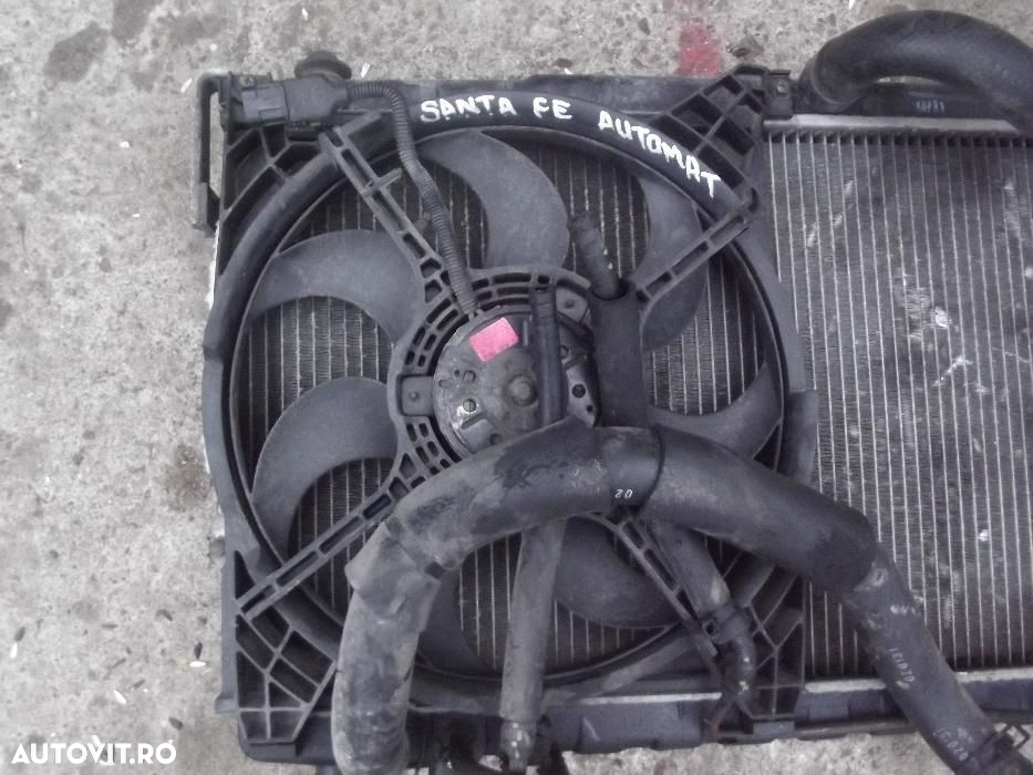 Radiator Hyundai Santa Fe 2.0crdi apa clima intercooler radiatoare - 4