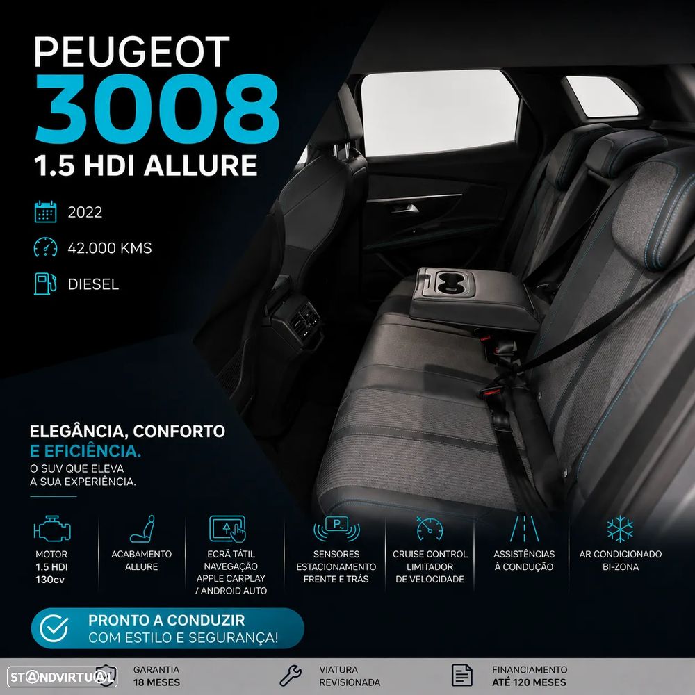 Peugeot 3008 1.5 BlueHDi Allure - 7