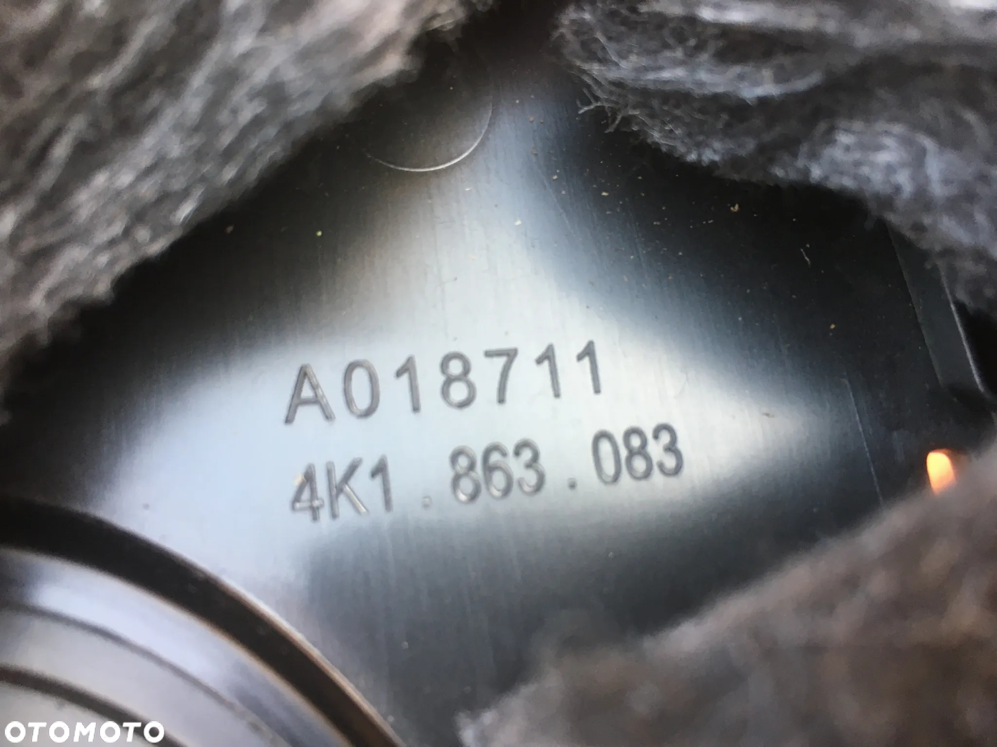 Audi A6 C8 4K Osłona Pod Kierownicę Konsoli Kierowcy 4K1863083 - 3