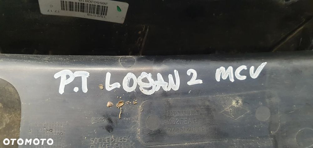 Lampa prawy tył tylna prawa Dacia Logan II Kombi 265502081R - 11