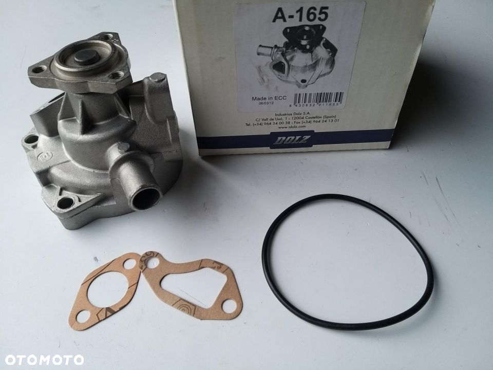 POMPA WODY VW TRANSPORTER  T3 III 60-90 KM 79-92 ROK A165 025121010A 025121010AV - 2