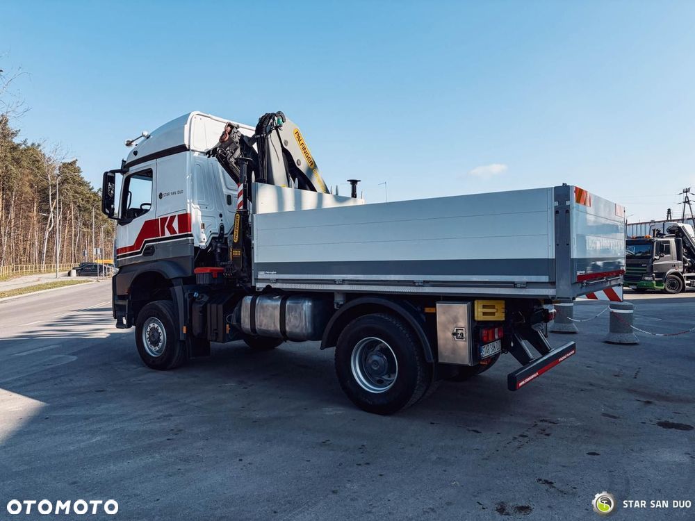 Mercedes-Benz AROCS 1851 4x4 PALFINGER PK 20002 HDS Żuraw Crane Kran - 11