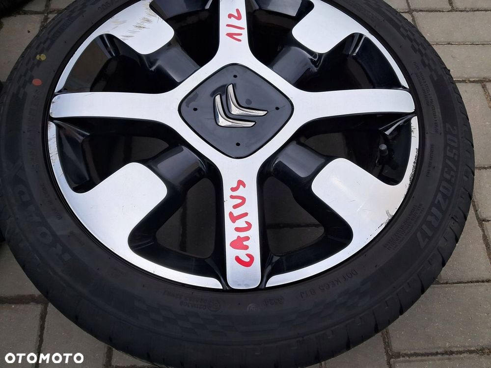 Citroen C4 Cactus FELGI Aluminiowe 17" koła LATO 205/50/17 4x108 - 3