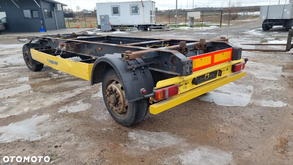 Krone 9.500zł netto PRZYCZEPA 2009 rok KRONE BDF JUMBO OSIE BPW ECO PLUS możliwość transportu - 1