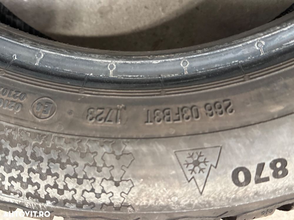 Vând 2 anvelope 185/60/16 continental de iarnă ca noi - 7