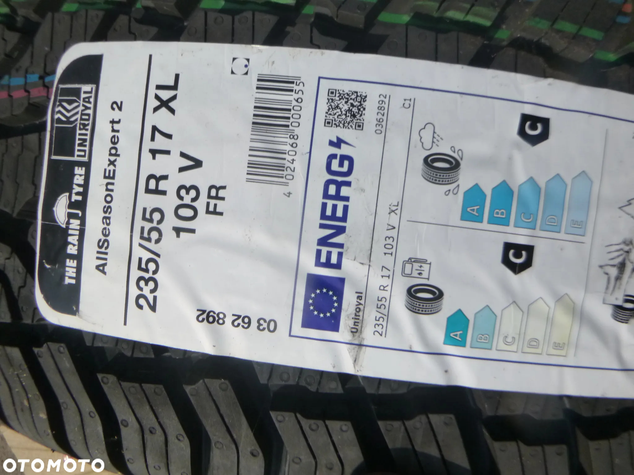2x nowa opona zimowa Uniroyal AllSeasonExpert 2 235/55 R17 103 V XL, FR - 11