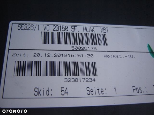 SEAT TARRACO ZDERZAK PRZÓD POD KOLOR LX6T - 7