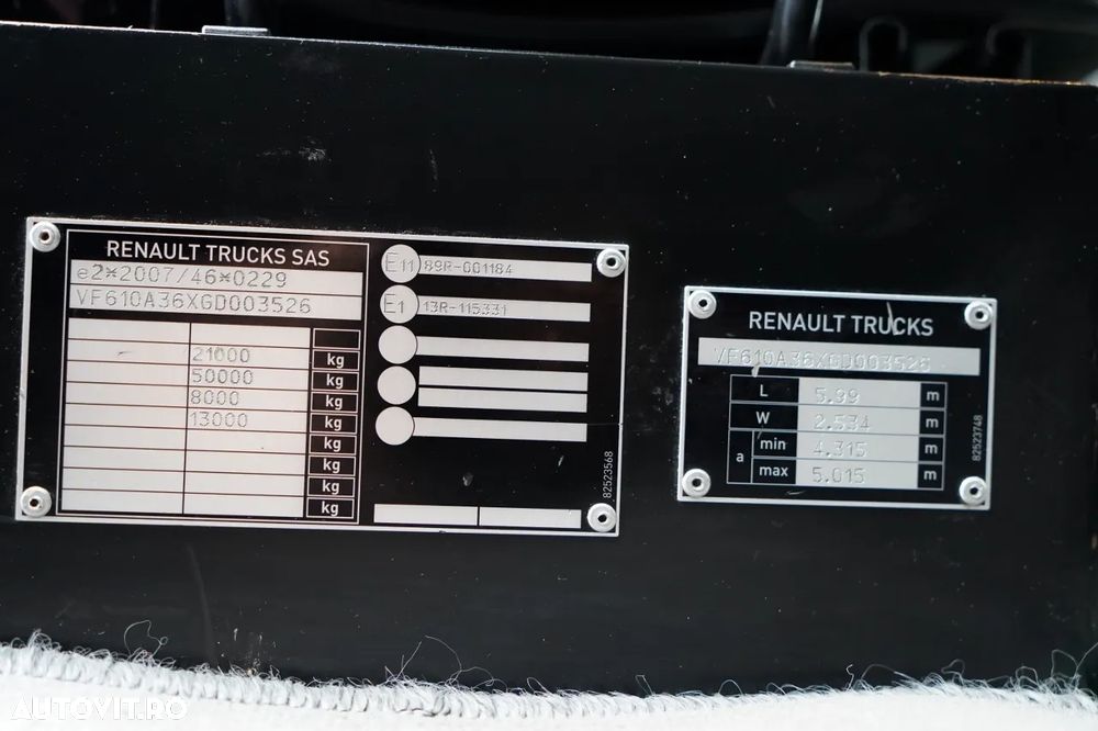 Renault T 520 COMFORT / RETARDER / EURO 6 - 37