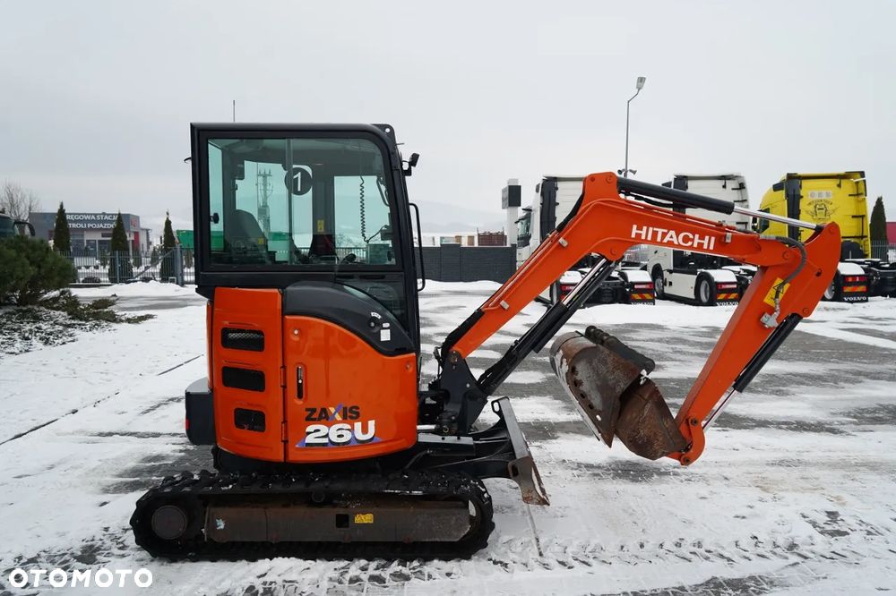 Hitachi ZX26U-6 CR / MINIKOPARKA / 2022 ROK / 1800 MTH / KOMPLET ŁYŻEK - 14