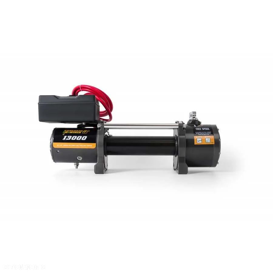 Wyciągarka elektryczna Kangaroowinch K13000 12V lina stalowa sterowanie bezprzewodowe - 6