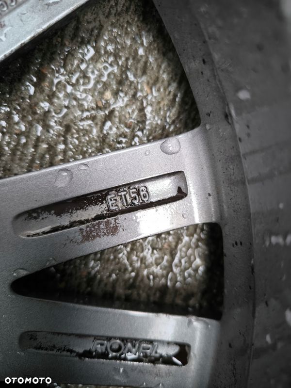 FELGA ALUMINIOWA AUDI A3 A4 A6 VW SKODA 7.5J R17 ET56 8P0601025BE Z*37* OK - 13