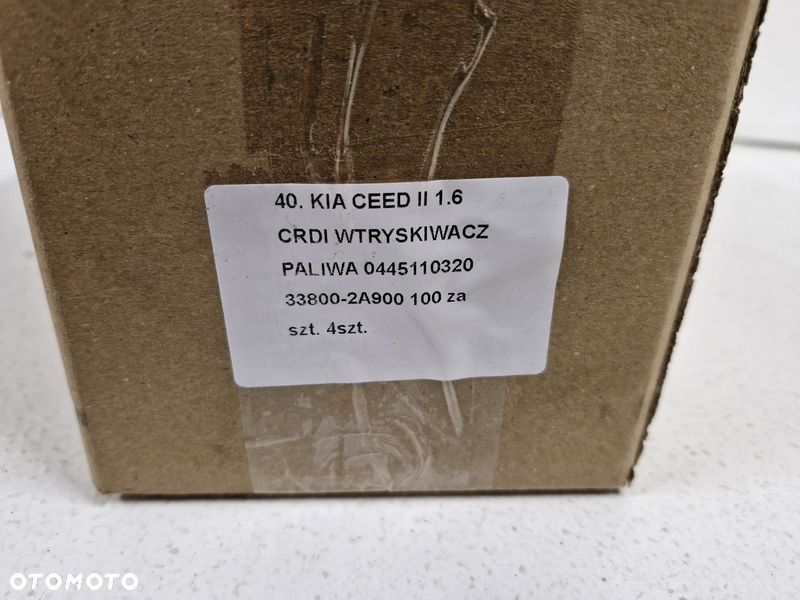 kia ceed 2 ii i30 ii 1.6 crdi wtryskiwacz wtrysk paliwa 0445110320 33800-2a900 - 7