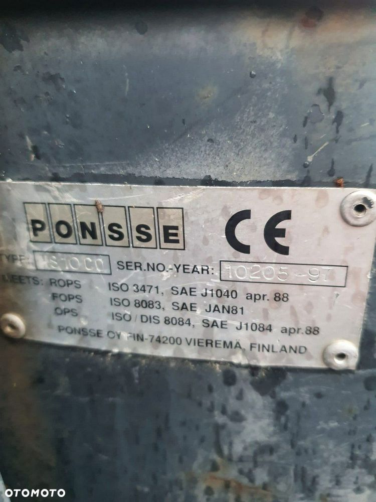 Inny Maszyna Leśna do wycinki drzewa Harwester Ponsse SF Cobra 10 - 10