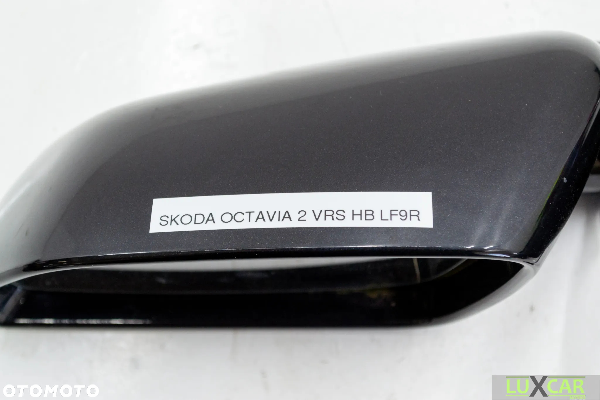 SKODA OCTAVIA II 2 VRS LUSTERKO LEWE CZARNE LF9R UK RHD GORLICE - 3
