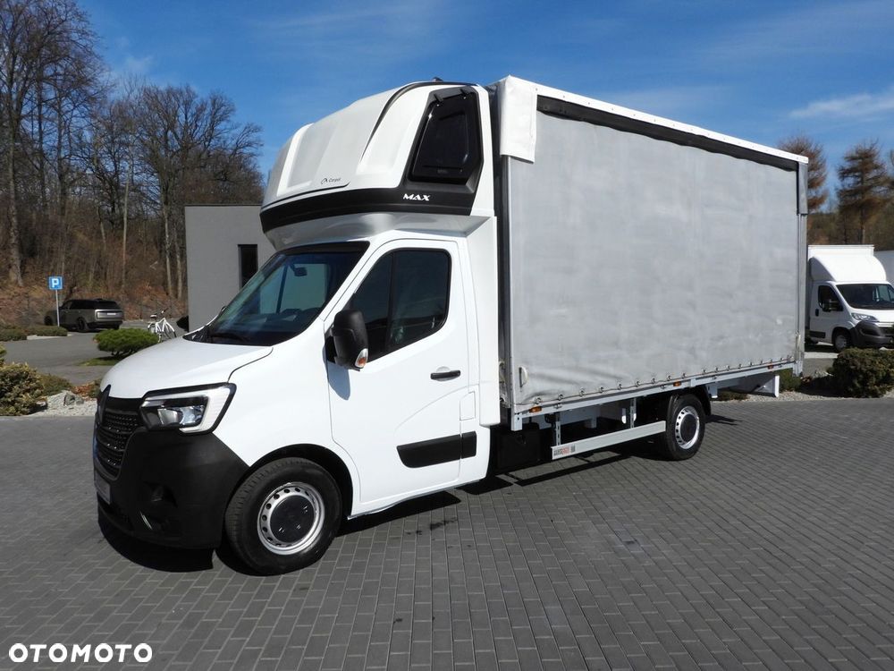 Renault MASTER PLANDEKA 10 PALET WEBASTO TEMPOMAT LEDY KLIMATYZACJA  165KM - 18