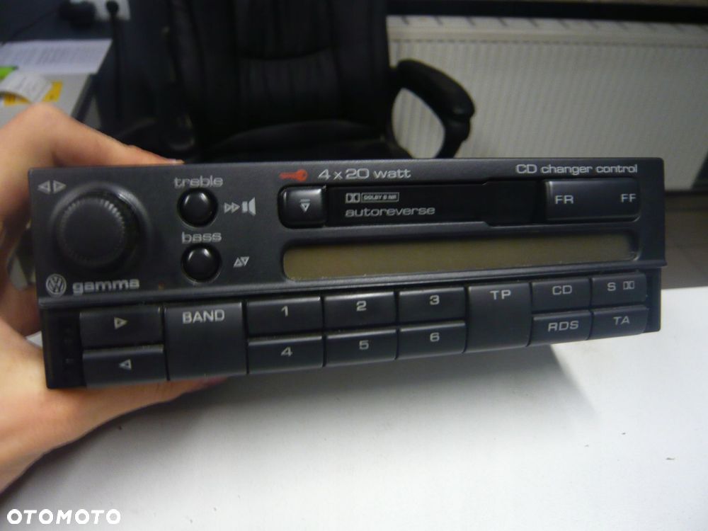 radio 1h0035186 gamma vw passat golf - 1