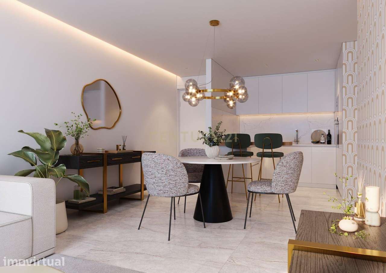 Apartamento T1 Moderno em Construção na Ribeira Brava - Grande imagem: 4/12
