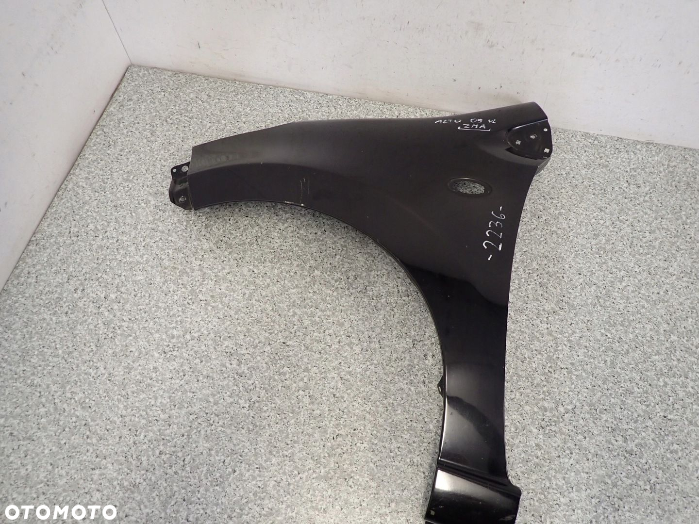 SUZUKI ALTO 5d 09-14 BŁOTNIK PRZEDNI LEWY ZMA - 4