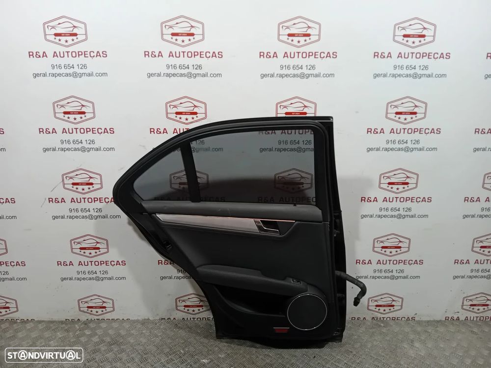 Porta Trás Traseira Esquerda Mercedes Class C W204 Original - 5