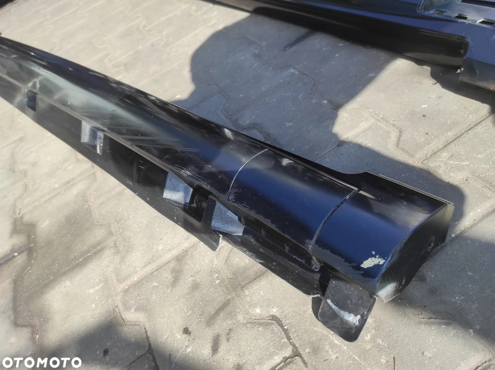 PRÓG PROGI NAKŁADKI LISTWY VW PASSAT B6 R LINE LC9X CZARNE WYSYŁKA !!!! - 7