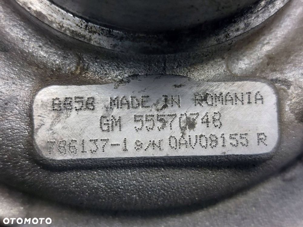 TURBOSPRĘŻARKA TURBINA OPEL ASTRA J 2.0 CDTI 55570748 - 7