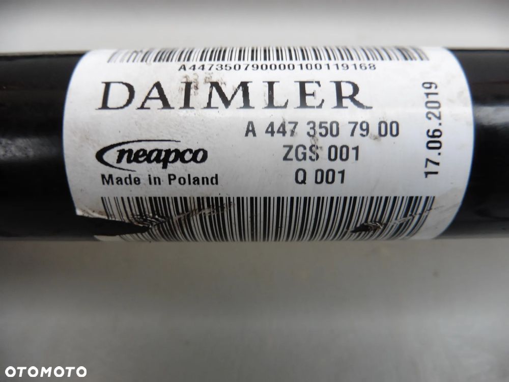 PÓŁOŚ PRAWY LEWY TYŁ MERCEDES VITO V-KLASA W447 A4473507900 2019R - 6