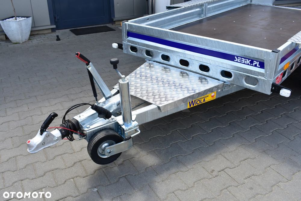 Wiola Przyczepa do transportu sprzętu budowlanego B2730 Najazdy DMC 2700 kg. - 8