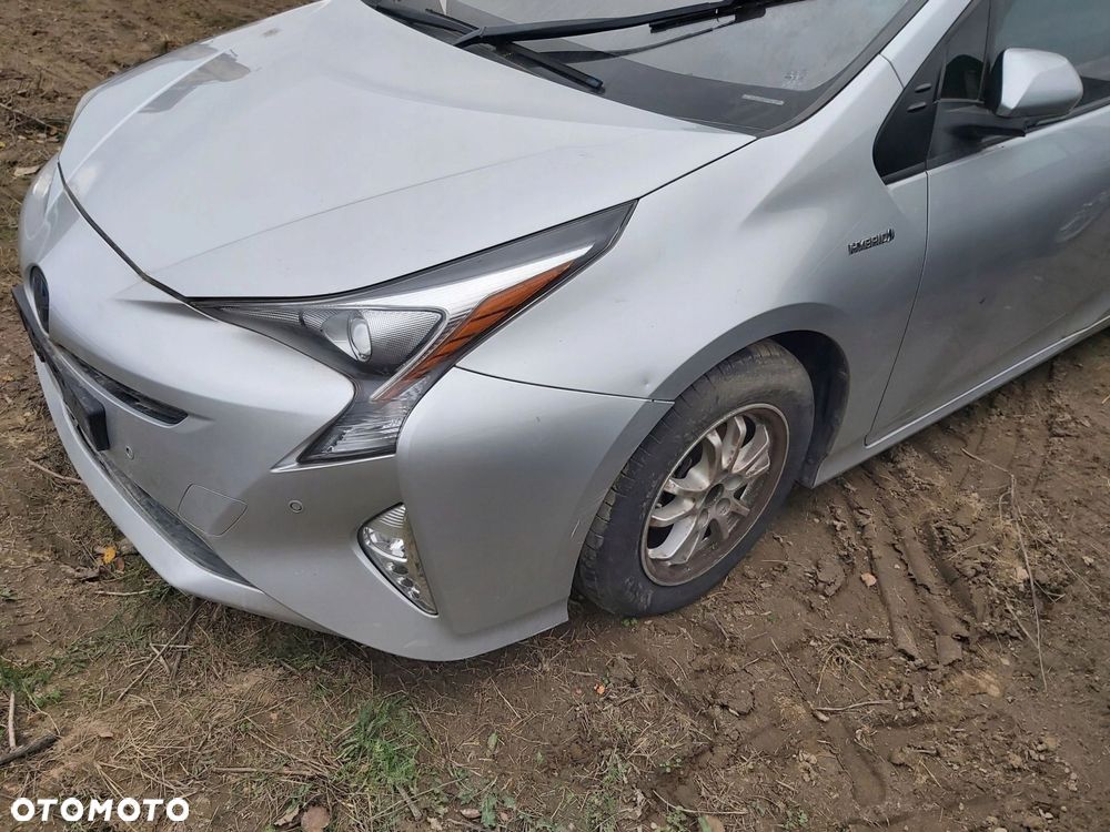 Toyota Prius IV 1,8 xw50 Kompletny przód zderzak maska błotnik lampa pas - 7