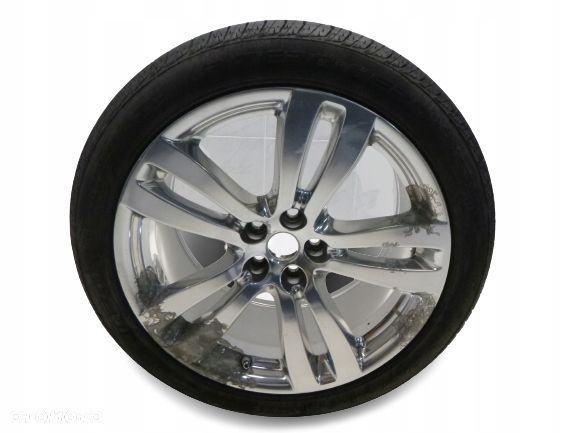 JAGUAR XF XE XJ 10X19 ORYGINALNA FELGA ALUMINIOWA R19 ET46 5x108 OPONA PIRELLI 275/40 WIELOSEZON KOŁO - 1