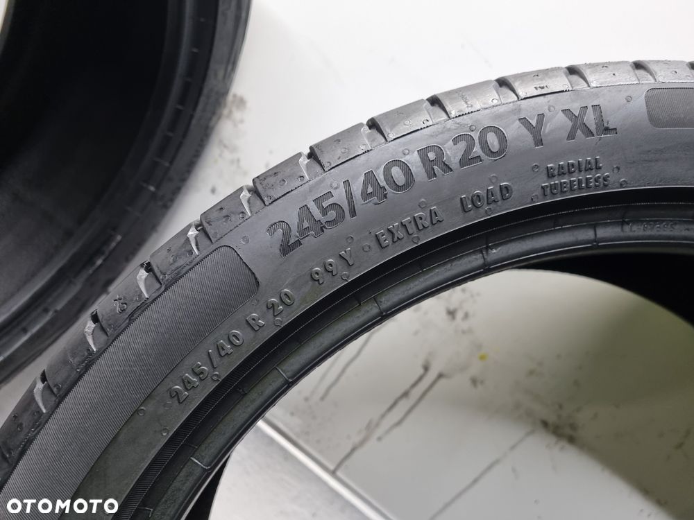 2X 245/40R20 99Y Xl Continental Ecocontact 6Q 6mm 2022 Opony Letnie - 6