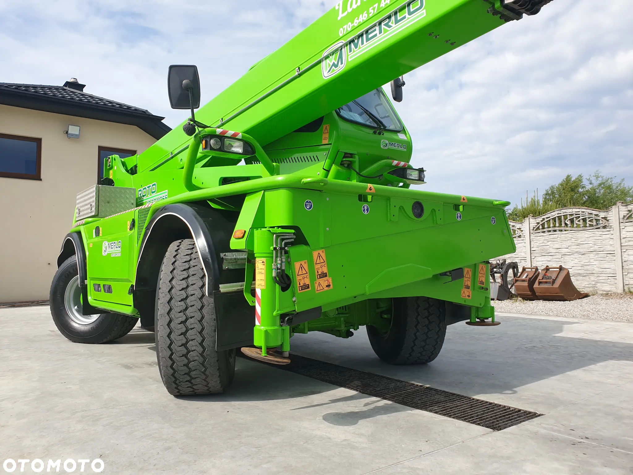 Merlo ROTO 40.30 MCSS KOSZ/PILOT/WIDŁY SPROWADZONA PIĘKNY STAN - 38