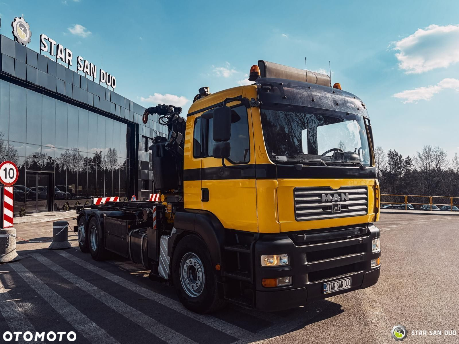 MAN TGA 18.440 6x2 FASSI F 210 A.24 Liniowiec  Żuraw Rotator - 4