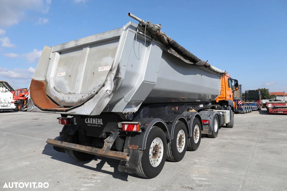 MAN TGS 18.480 4x4 + Semiremorcă Carnehl CHKS/AH Aluminiu - 4