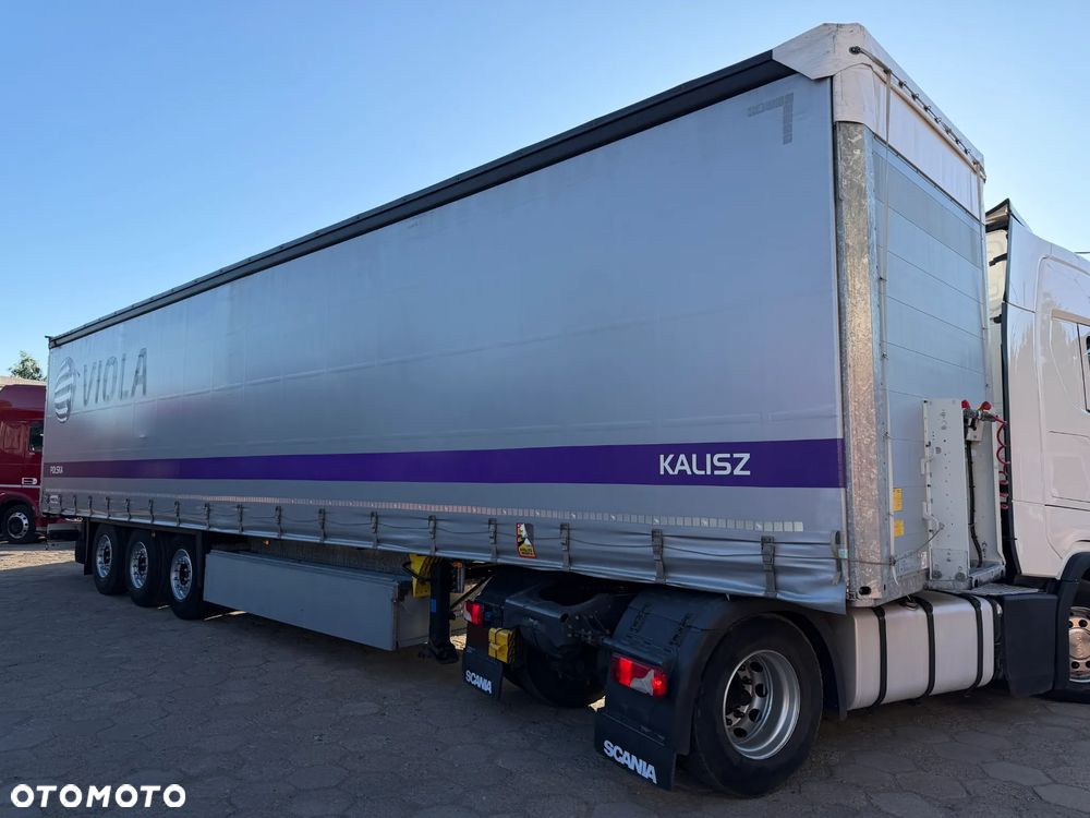 Schmitz Cargobull FIRANKA STANDARD / OPONY JAK NOWE / OŚ PODNOSZONA / KOSZ PALETOWY / PIĘKNY STAN / DESKI ALUMINIOWE / DWA KOŁA ZAPASOWE / DO WYBORU 20 SZTUK !! - 3