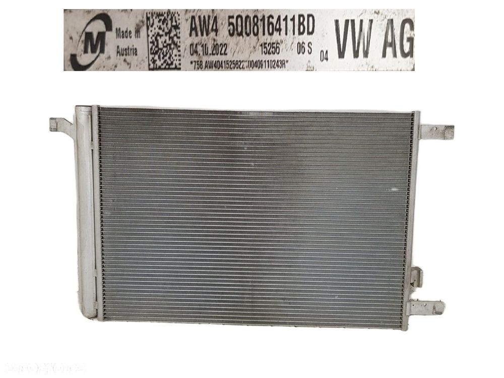 ORYGINALNA CHŁODNICA KLIMATYZACJI VW SKODA SEAT AUDI 5Q0816411BD