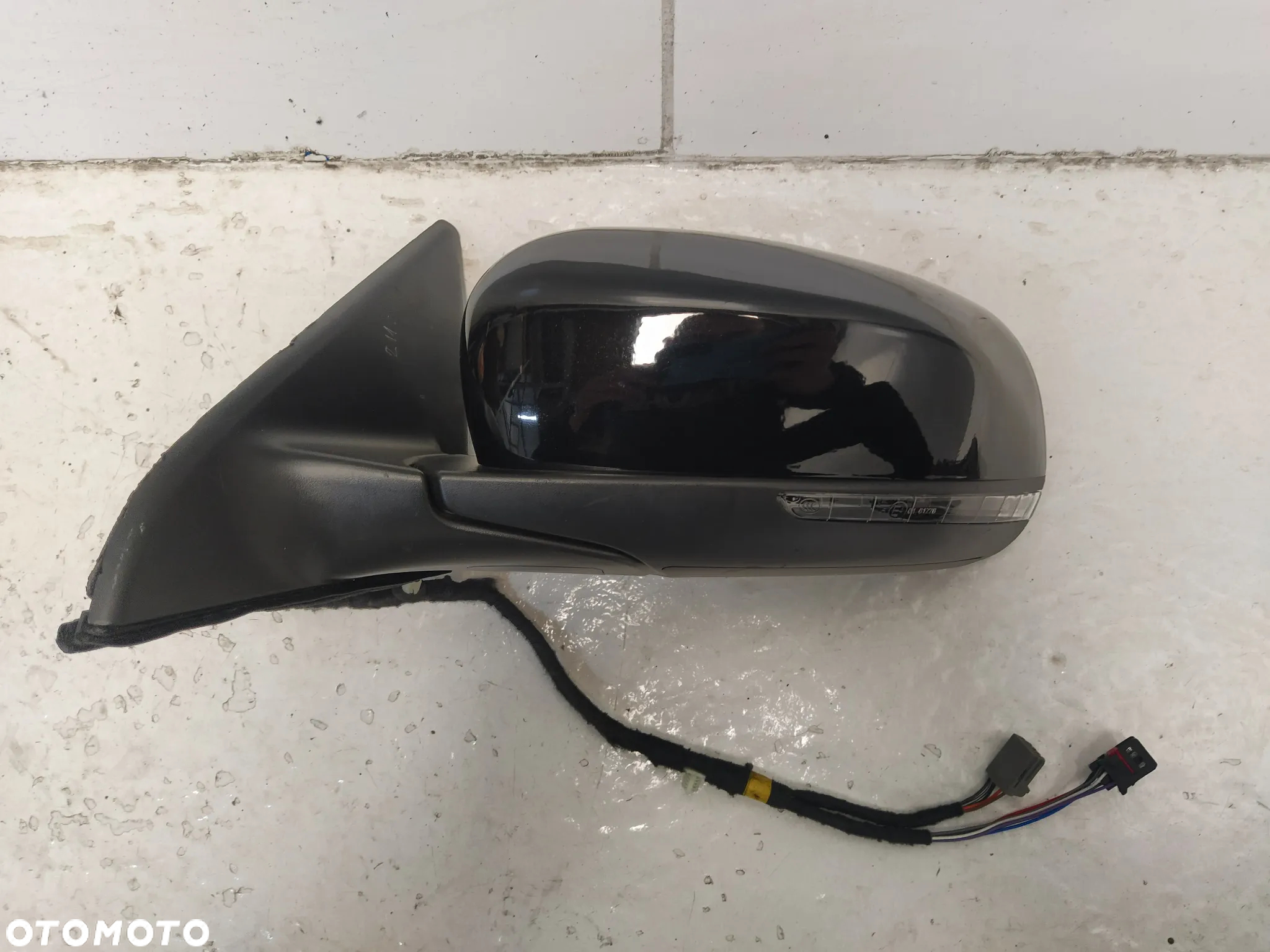 JEEP COMPASS II LIFT LUSTERKO ZEWNĘTRZNE LEWE ASFERYCZNE PODGRZEWANE CZUJNIK MARTWEGO POLA LAMPKA 7+5 PIN 12 PIN KOMPLETNE ORYGINAŁ - 2