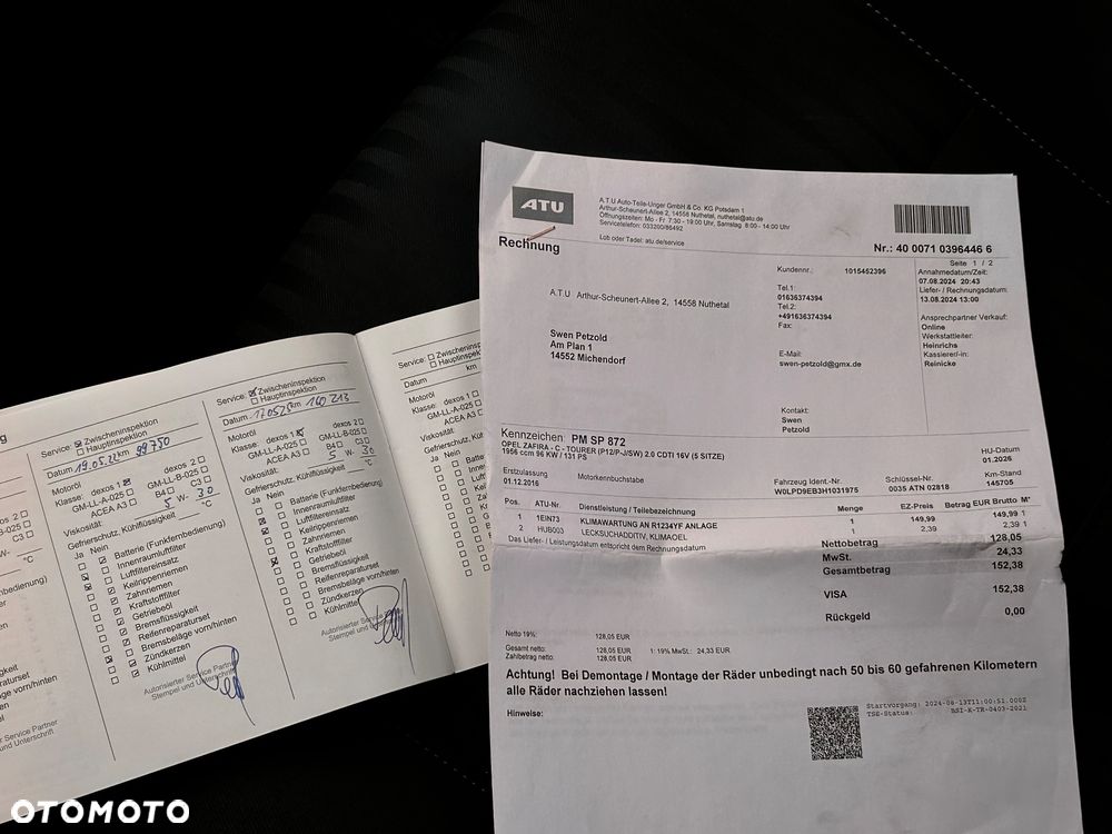 Opel Zafira 2.0 D (CDTI) Automatik Business Edition - 33