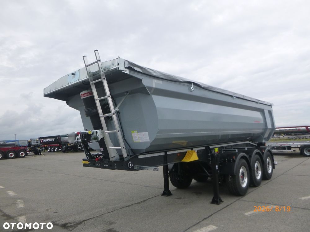 Schwarzmuller Stalowa wywrotka/ 25 m3/ Elektr. dach/ Alufelga